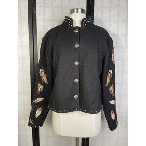 Gordon & James  Embroidered Western Jacket.  Size: XL